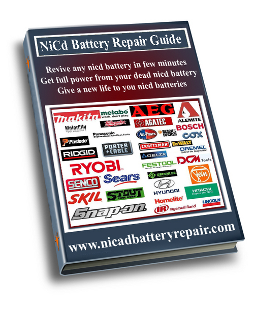 Product picture Homelite Complete NiCad Battery Fix Guide Download DIY eBook