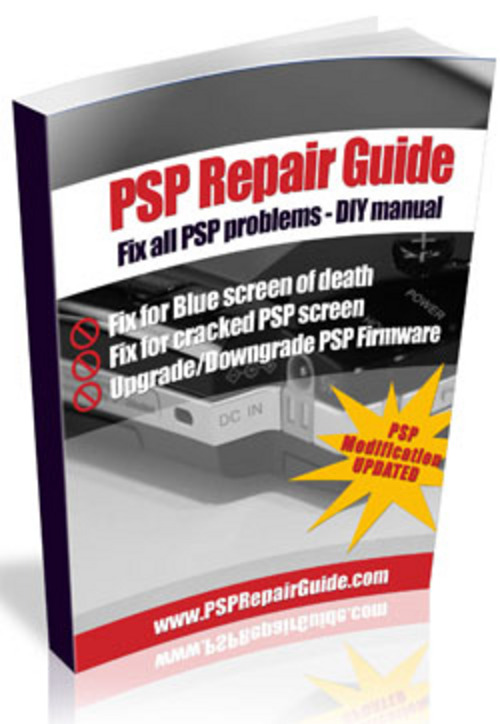 Product picture Easy & Complete Sony PlayStation Portable (PSP) Repair Guide